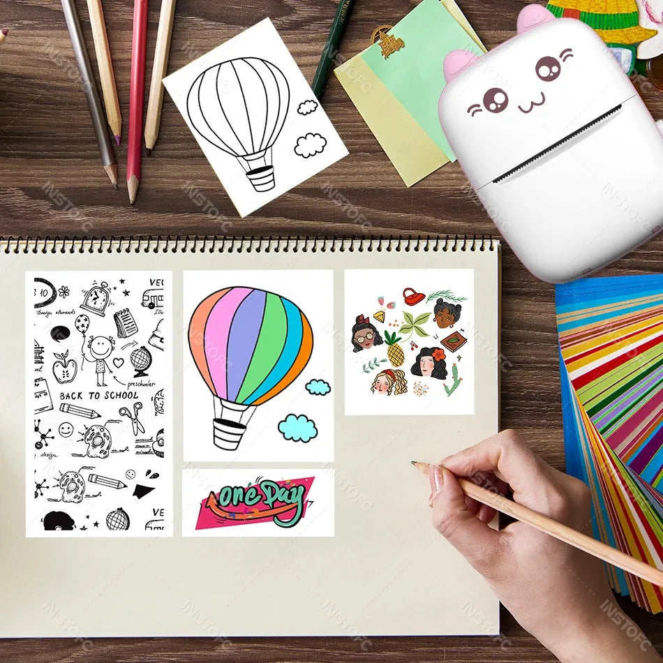 Mini Impresora Térmica Bluetooth (58mm/57mm)