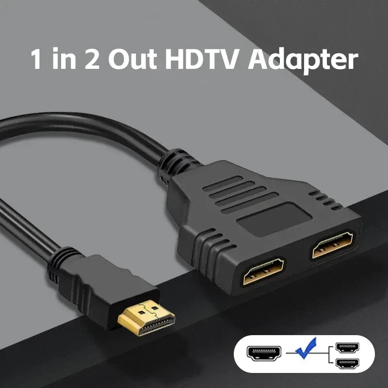 Splitter HDTV 1 a 2 (1080P)