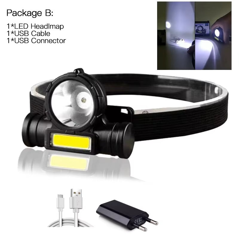 Linterna LED Para Cabeza Headlight